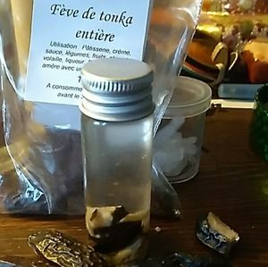 L- Tonka bean oil wishing beans wicca France import